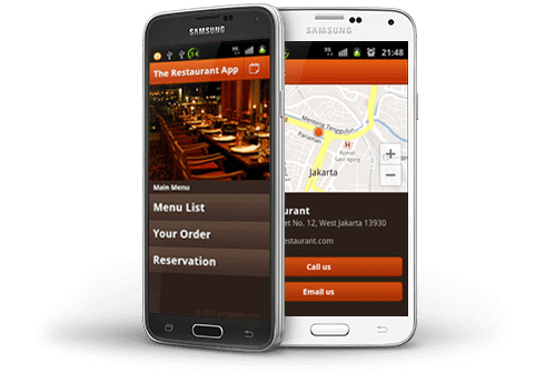 app Diseño web para restaurantes