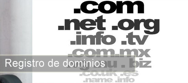 Registro de dominios dominios Dominios