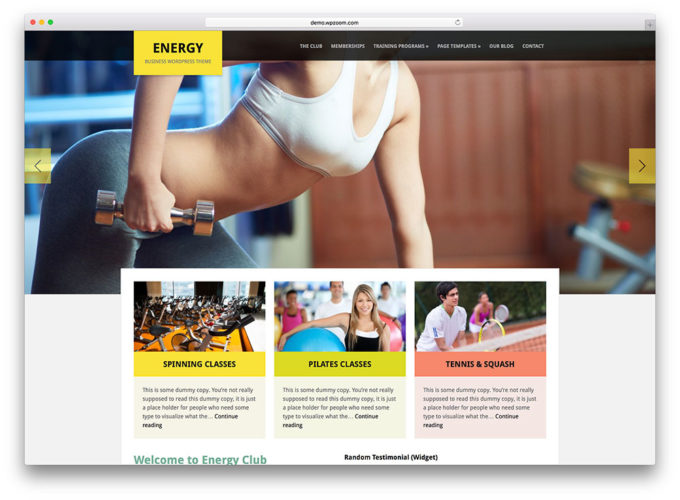 diseño web para gimnasios Diseño web para gimnasios