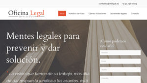 oflegal 300x169 Diseño web Abogados