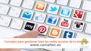 Consejos para gestionar bien las redes sociales de tu empresa 300x169 Diseño web económico