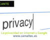 La privacidad en internet y Google 100x80 c Diseño web en Alicante y desarrollo web en Alicante