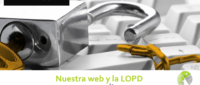 Nuestra web y la LOPD 200x85 c Franquicia diseño web