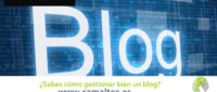 Sabes cómo gestionar bien un blog 200x85 c Franquicia diseño web