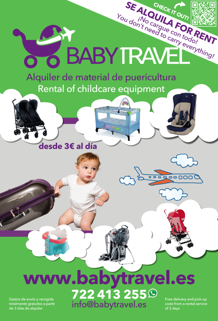 Folleto para expositor de babytravel.es