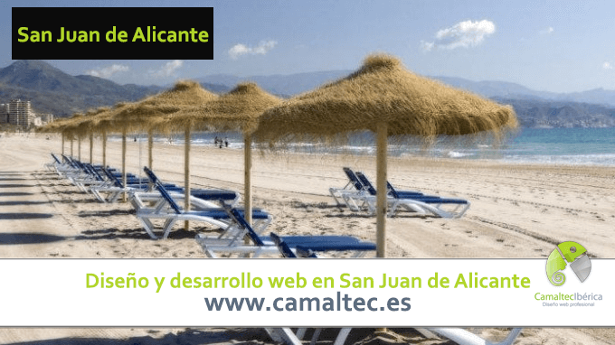 Diseño y desarrollo web en San Juan de Alicante Diseño y desarrollo web en San Juan de Alicante