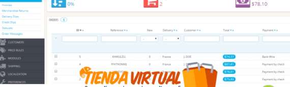 Módulos para el Backoffice de Prestashop