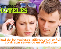 La mitad de los turistas utilizan ya el móvil para contratar servicios en el destino 200x160 c Hoteles