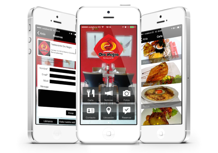 app para restaurante 2 Restaurantes