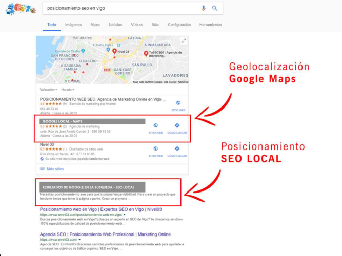 Seo Local SEO local ejemplo Seo Local
