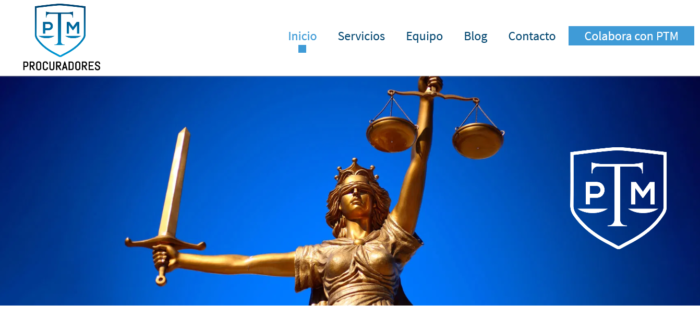 Procurador Madrid Diseño web procuradores