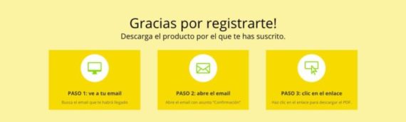 Las páginas de agradecimiento y la User Experience