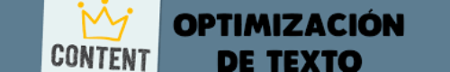 optimizacion textos seo 500x80 c Posicionamiento en Google